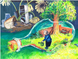 Art competition winner "Isolating Peace"